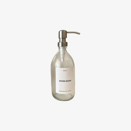 Phos & Gaia Dispenser Κουζίνας Γυάλινο Διάφανο 500ml Phos & Gaia Dispenser Κουζίνας Γυάλινο Διάφανο 500ml
