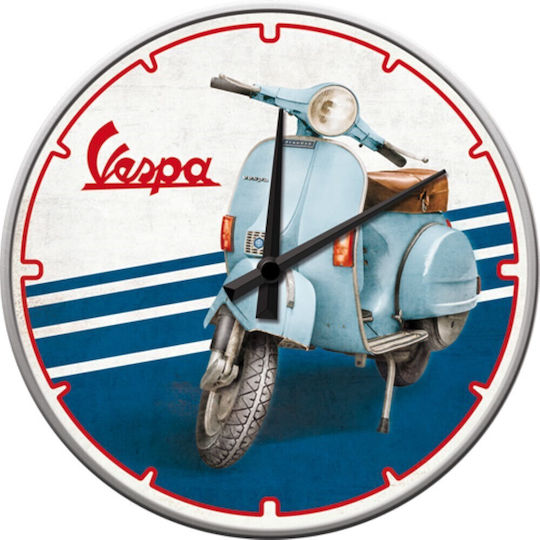 Nostalgic Art Silent Metal Wall Clock Ø31cm
