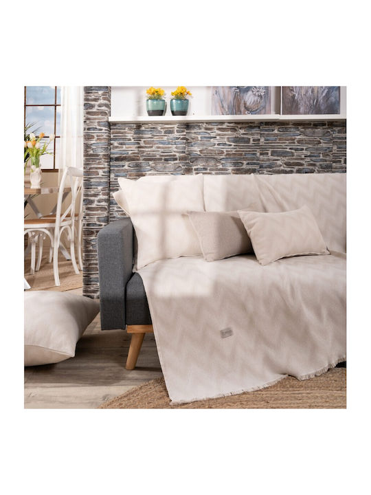Teoran Sanremo Armchair Throw Chenille 180x150c...