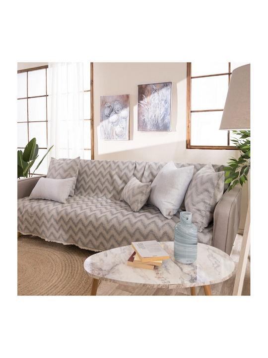Teoran Sanremo Dreisitzer-Sofa Wurf Chenille 18...