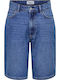 Bermudă Denim Pentru Femei Medium Blue Denim - Albastru