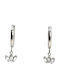 Poco Loco Titanium Dangle Earrings with Stones