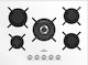 Mondin Natural Gas Cooktop Autonomous 74x51cm White