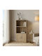 Βιβλιοθήκη Tekaro Sonoma 60x30x120εκ.