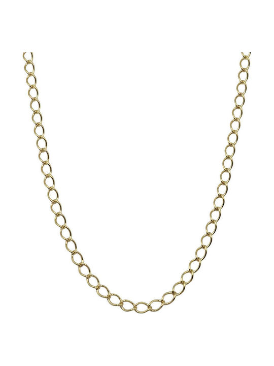 Poco Loco Gold Plated Silver Neck Chain