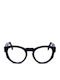 GCDS Unisex Sunglasses With Black Frame And Silver Mirror Lens GD0011 01X