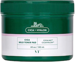 VT Cosmetics Cica Toning Pads 60τμχ