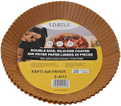 Hârtii De Schimb Pentru Friteuză Cu Aer Set 25 Bucăți 16cm Sidirela E-4511 Hârtii De Schimb Pentru Friteuză Cu Aer Set 25 Bucăți 16cm Sidirela E-4511