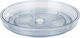Wenko Victoria Drehbarer Teller 24 cm Durchmesser Kunststoff Transparent