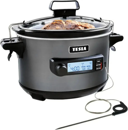 Tesla Slow Cooker 290W με Χωρητικότητα 5.6lt