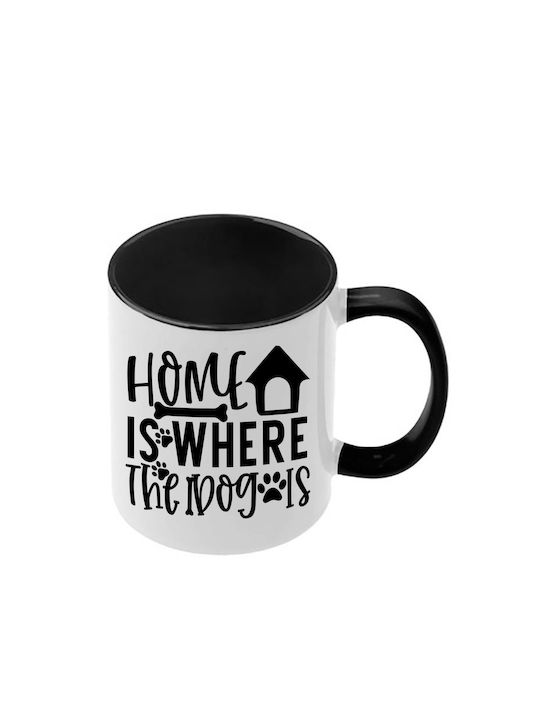 Κούπα Dogs Μαύρη Λαβή Εσωτερικό