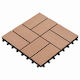 vidaXL Material for Garden Flooring from WPC 30x30cm 11 Pieces