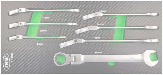 Γερμανοπολυγωνο Καστανια Σπαστη 8mm Jbm Jbm-15216