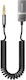 Bluetooth Audio Cable Usb To 3.5mm Jack Hands-free 1.4m Nylon Yesido Black