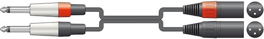 Chord Classic 2xlrm-2×6.3mm 3.0m 190.035uk