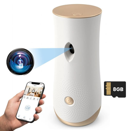 Cameră Ascunsă Aromatică Iuni Ip77 Wi-fi Full Hd 8gb Vizualizare Live Pe Telefon