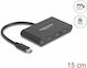 DeLock USB 3.2 USB-Hub Mit 3 Anschlüssen Mit USB-C Anschluss