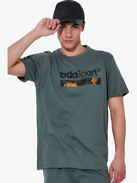 Body Action T-Shirt Petrol Blau