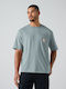 T-shirt Γαλάζιο