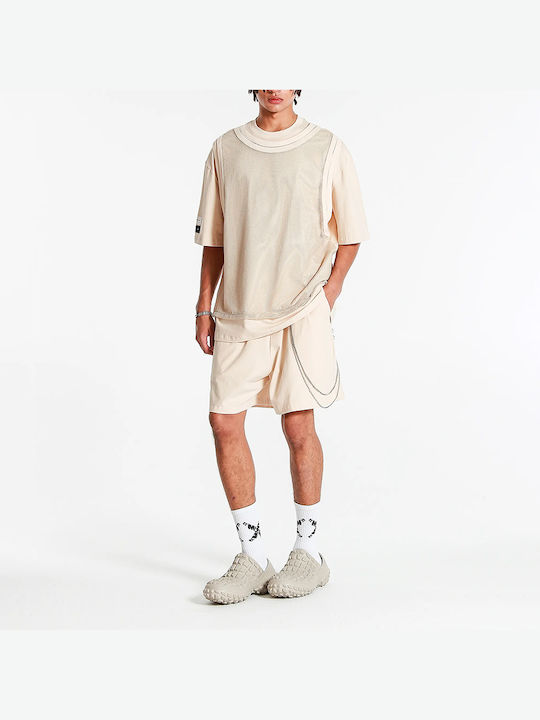 Mod Wave Movement T-Shirt Ecru