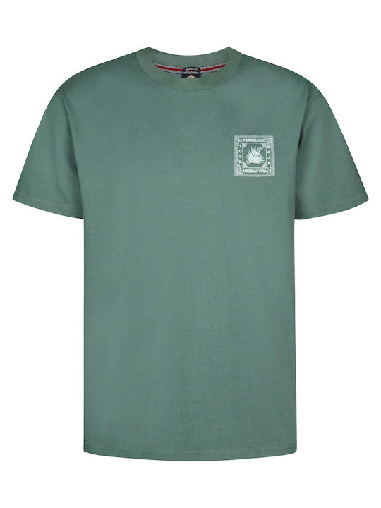 Petrol Industries T-shirt Calor Oil Green