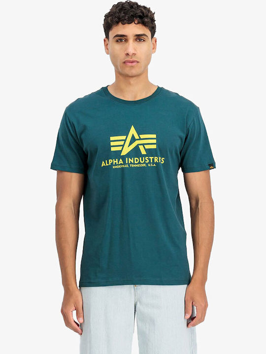 Alpha Industries Basic T-shirt Πράσινο