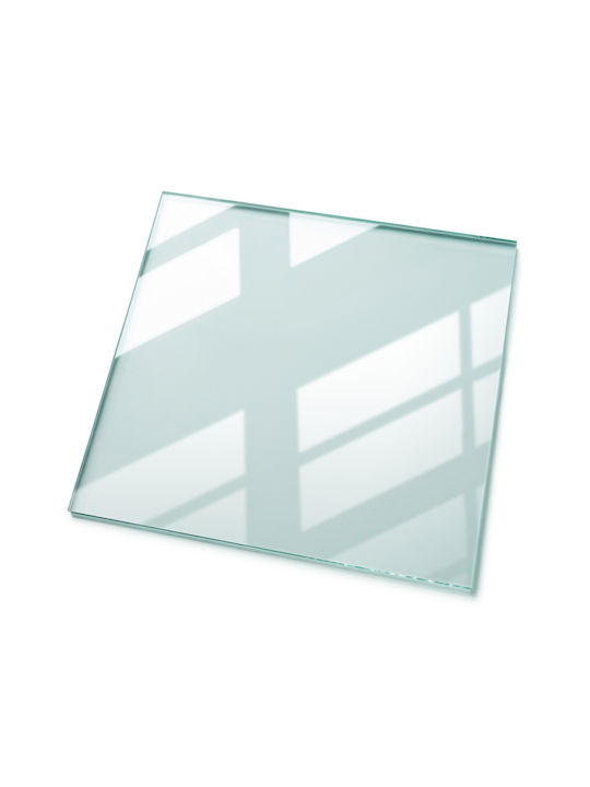 Tulup Rechteckige Tischoberfläche aus Glas in Transparentem Farbe 125x50cm 010010820020100000000