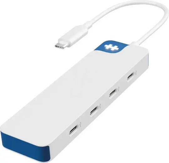Docking Station Hyper Hyperdrive Flex Hub USB-C cu 4 Porturi Albastru