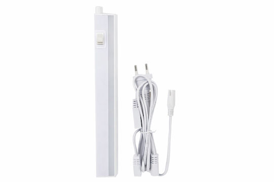 Foyu Unterbauleuchten Led T5 4w 30cm Weiß mit Schalter – Lineares Innenraumlicht