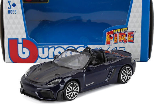 Burago Model Static Porsche 1/43 718 982 Albastru