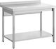 Lappas Stainless Steel Workbench M189.2xB70xH97...