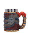 Nemesis Now Tankard Κούπα Κεραμική Χρυσή