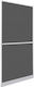 vidaXL Door Mosquito Net Hinged Screw Mounted A...