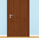 Interior Door Ct-402-ua Teak Dorato 2140x730mm Lock 4