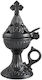 Metallic Censer Grey 8.5x15cm 0102 Code 0454