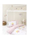 Nima Semi Double Cotton Sheets Set Fairy Pink 190x255cm 3 Pieces