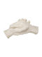 Kare Design Διακοσmetiko Επιτραπέζιο Shake Hands Μάρμαρο Λευκό 25×13×9cm
