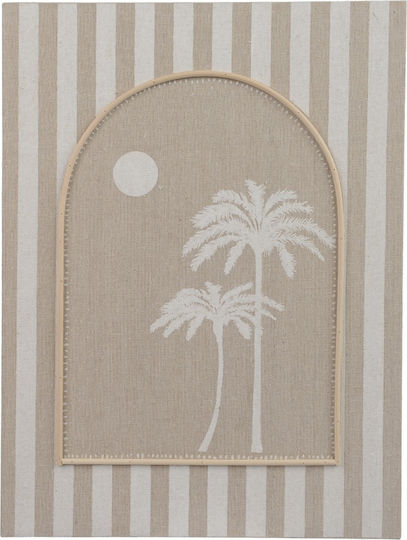 Kaemingk 891527-2 00056333 Canvas Mdf Φοίνικες Ριγέ Gemälde 30x40cm