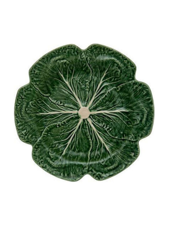 Bordallo Pinheiro Platou Decorativ Ceramic Verde 30x5x5 cm Bordallo Pinheiro Platou Decorativ Ceramic Verde 30x5x5 cm