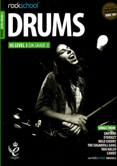 Βιβλιο Ντραμς Rockschool Drums Uk Grade 3 2018+ Bk Aud Wmg