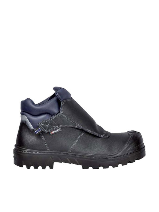 Cofra Weddell Waterproof Safety Boot Black S3S Certified P CI FO SR