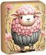 Pink Sheep Επιτραπέζιο Πασχαλινό Διακοσμητικό 14x14cm