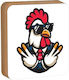 Coco Tisch Osterdekorationen Schwanz Rock 11x11cm