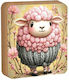 Pink Sheep Επιτραπέζιο Πασχαλινό Διακοσμητικό 11x11cm