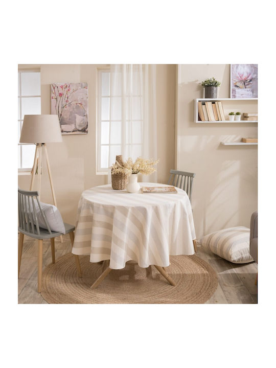 Teoran Teoran Tischdecke Rotunde Baumwolle Vera Vera Breite 180cm