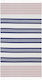 Aquablue Beach Towel Cotton with Fringes 180x90cm