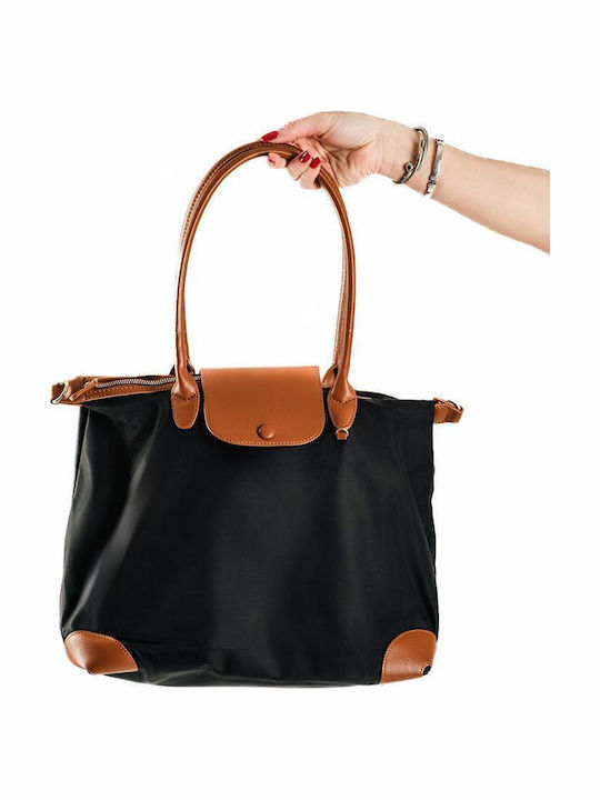 Women's Black Shoulder Bag