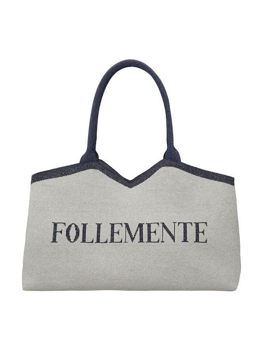 Le Pandorine Fabric Women's Shopper Bag Grey