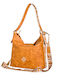 Strap Damen Schultertasche Tabac Braun