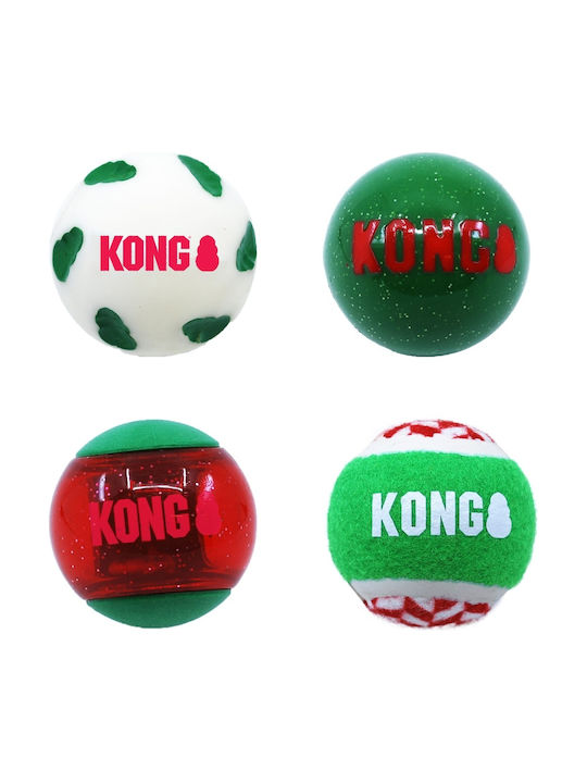 Kong Holiday Occasions Minge Jucărie Pentru Câini Medie 4 Bucăți